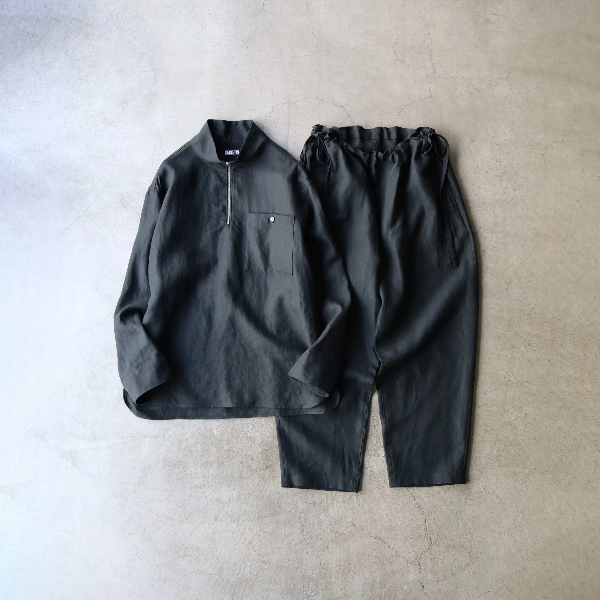 【完売品】RAKINES　LINEN WEATHERリネンシャツ